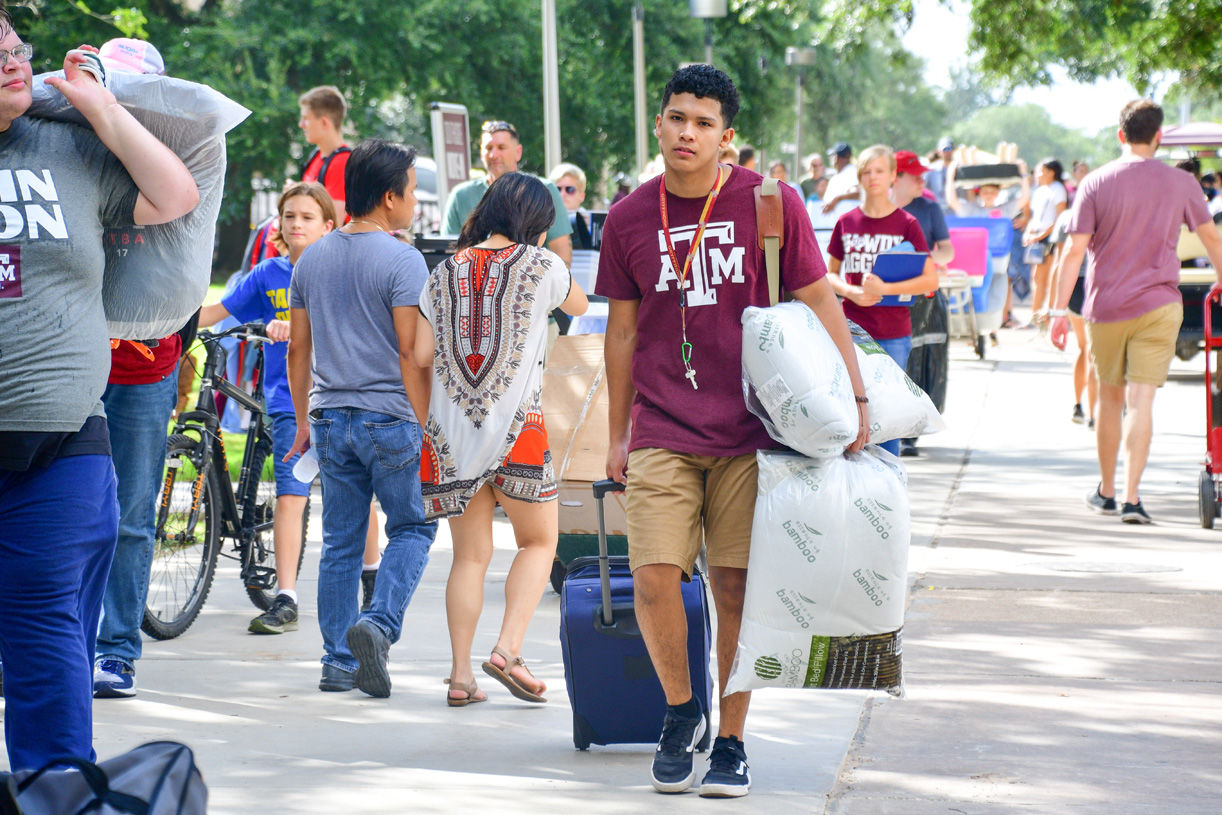 Texas A&M University Move-In Day 2019